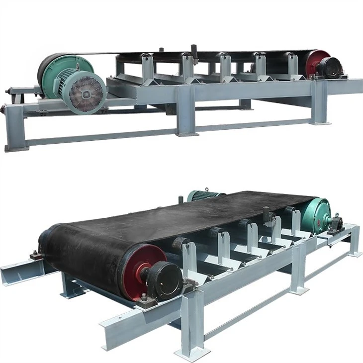 flat rubber belt conveyor