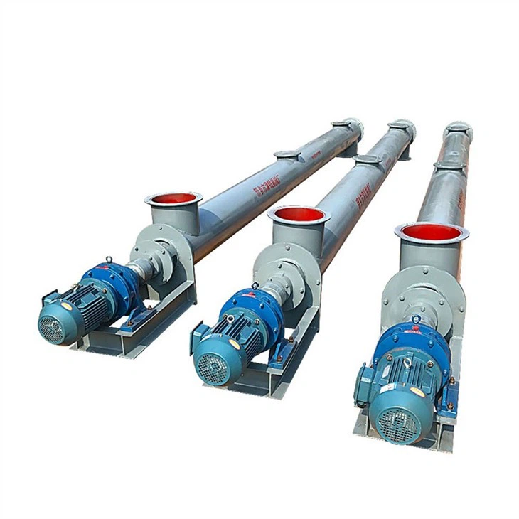 Horizontal Tubular Screw Conveyor Horizontal Tubular Screw Conveyor
