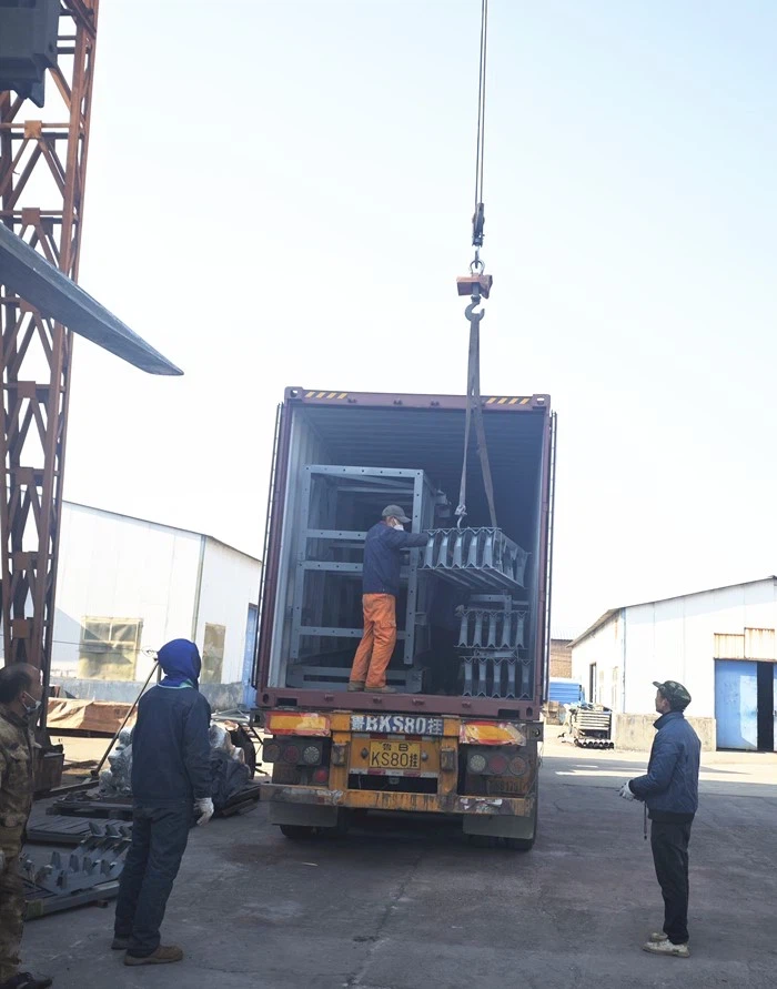 Mobile Belt Conveyor Delivery rau Client's Working Site